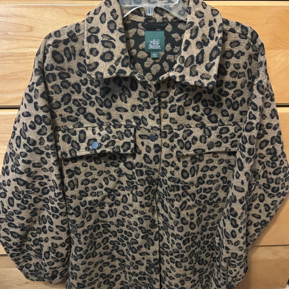 Wild Fable Leopard Jacket